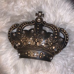 Jeweled crown decor